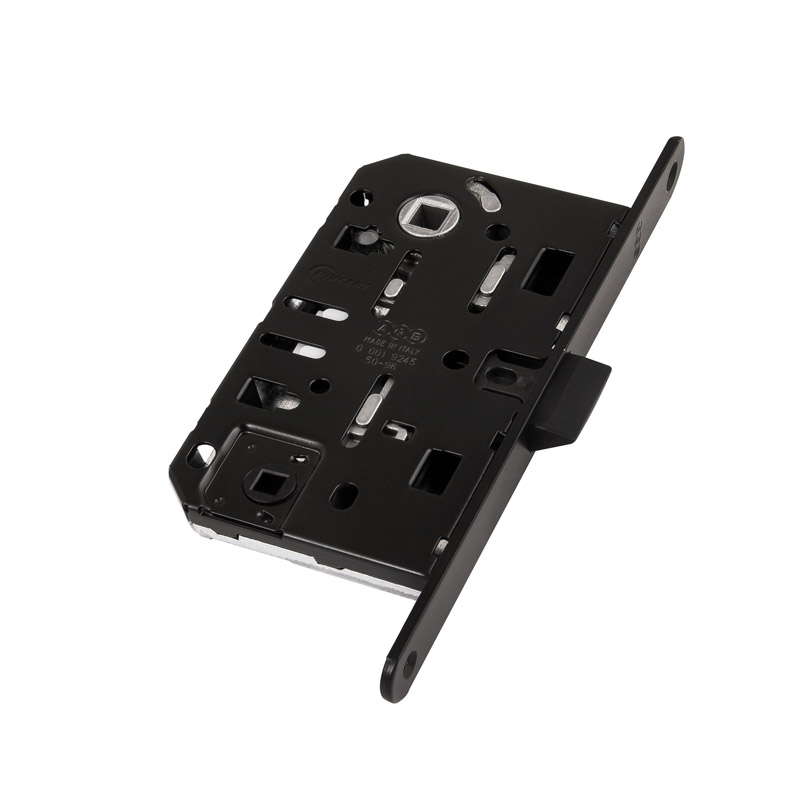 Фото B01102.50.93.567 Защелка врезная WC (черный) MEDIANA EV. (инд.упак+B01000.13)